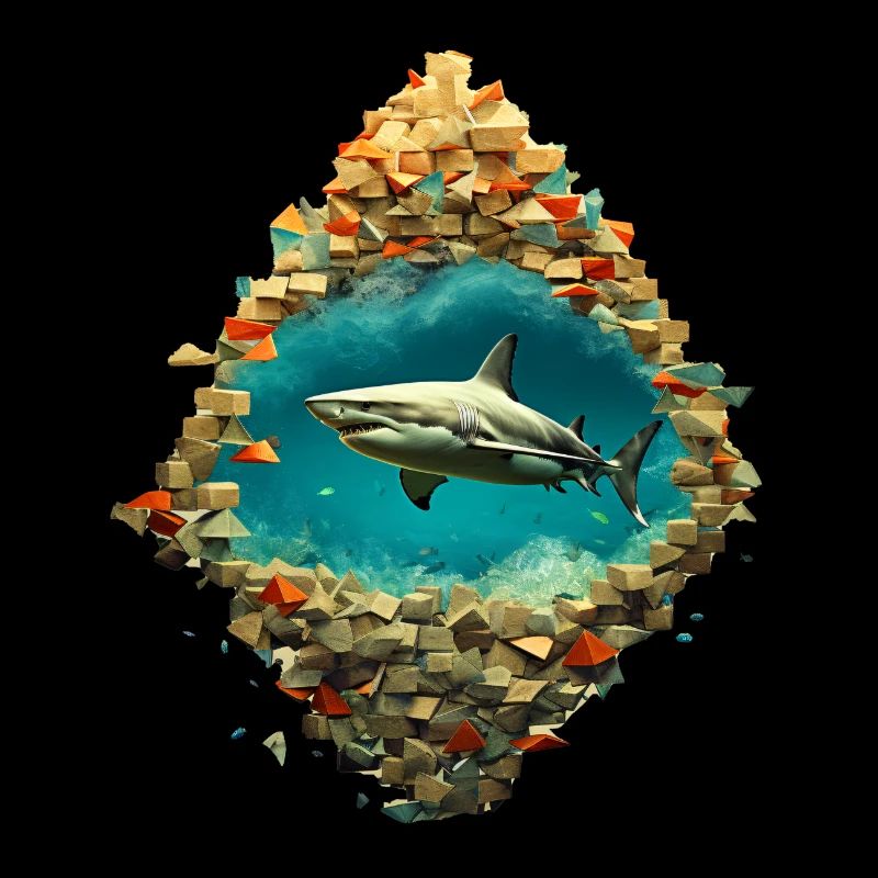 Le requin dans le cœur