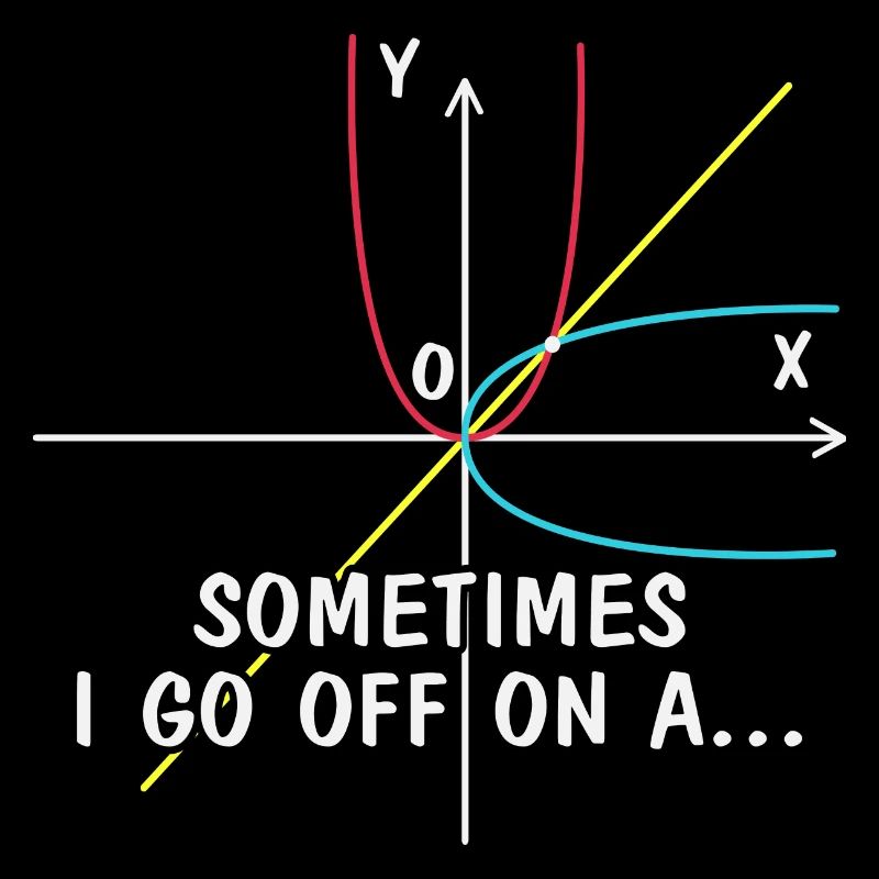 Sometimes I go off on a ..., math lover