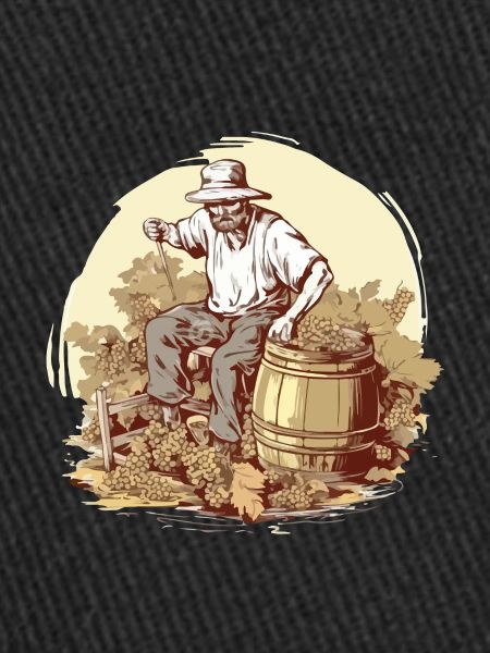 Les vendanges à l'ancienne n°2