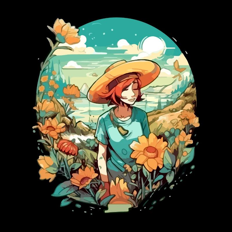 Marie en vacances