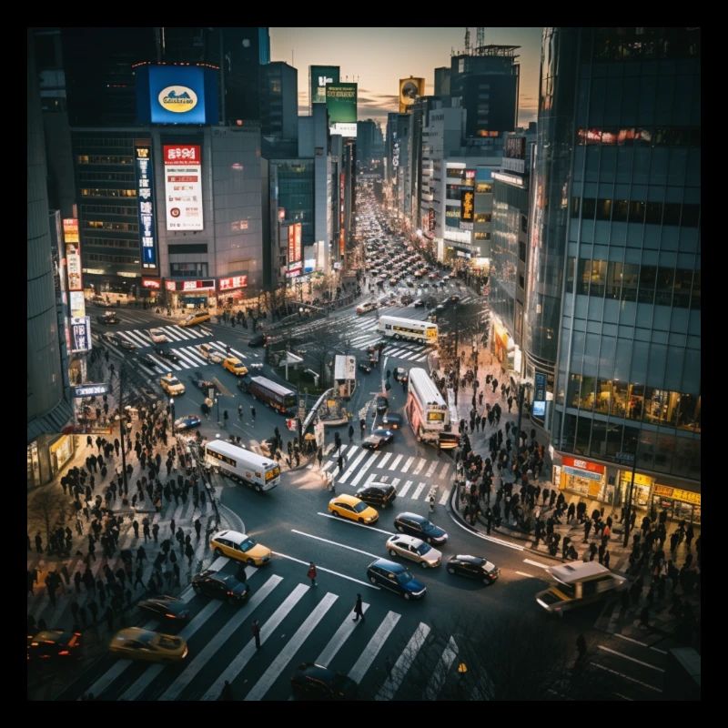 Tokio bei Nacht