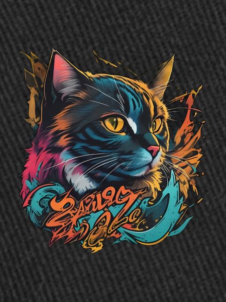 Beau design de chat