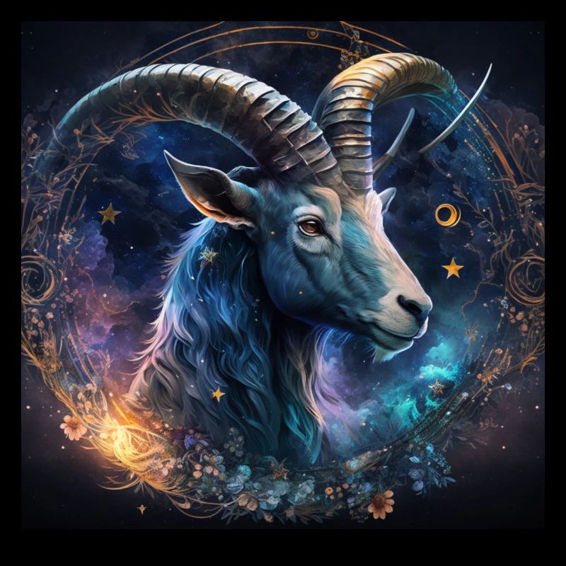 Capricorne zodiaque signe - galaxy