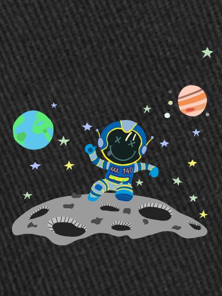 astronaute bleu bleu