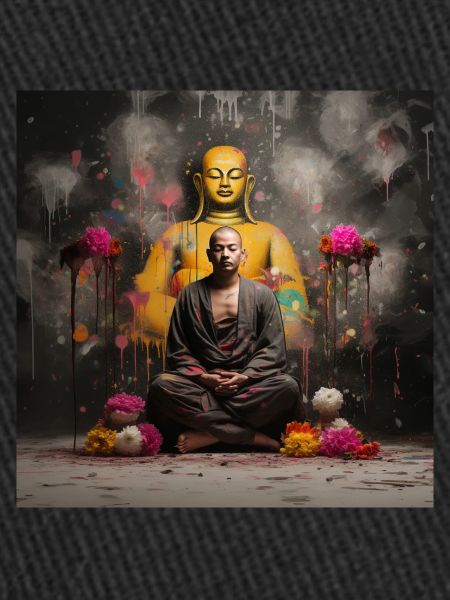 La méditation de Buddha