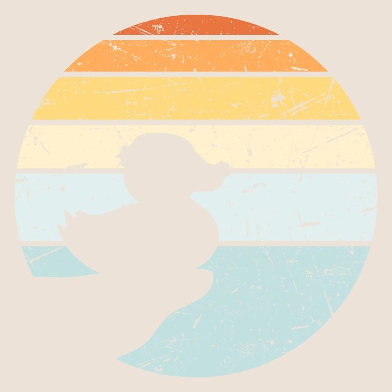 Rubber Rubber Rubber Bath Duck Cliff Sun Moon