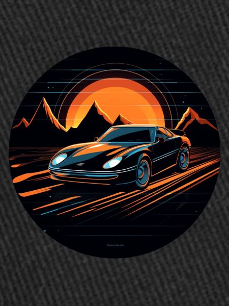 Voiture rétro du futur