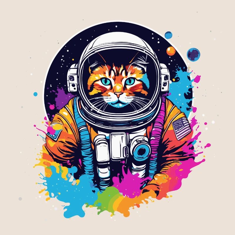 Chat astronaute