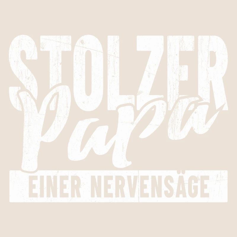 Stolzer Papa einer Nervensäge