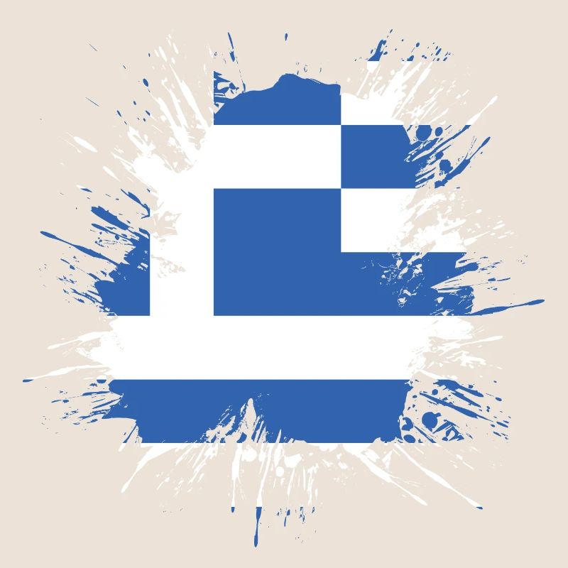 Drapeau de la Grèce Hellas Athènes Drapeau grec