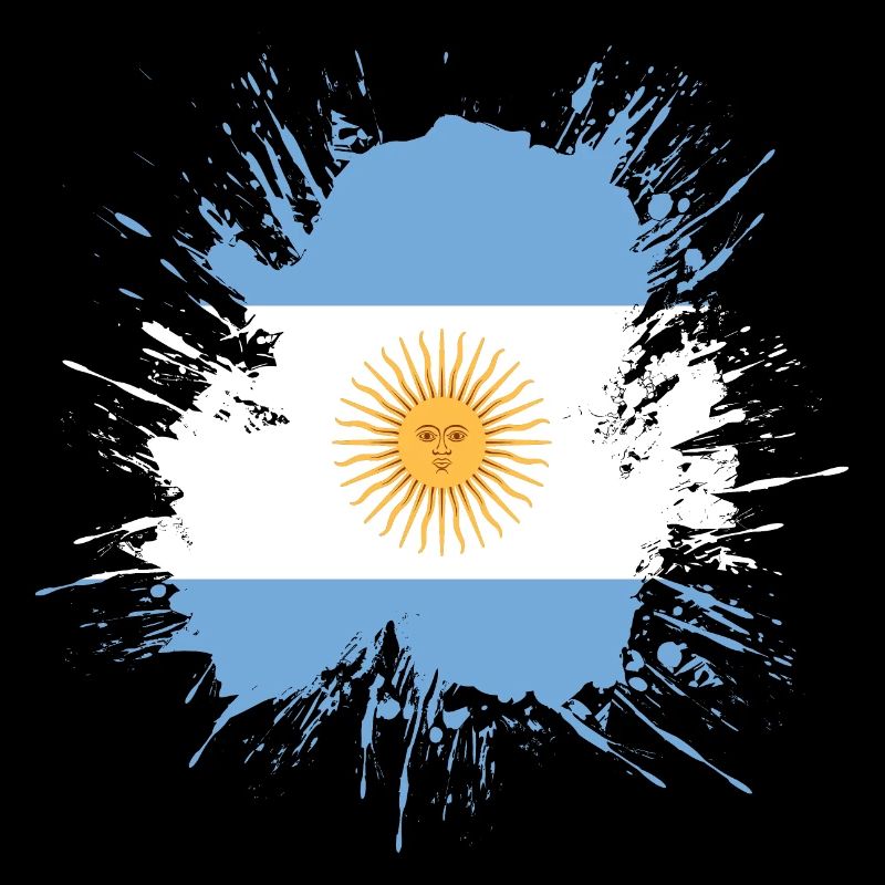 Drapeau de l’Argentine Amérique du Sud Drapeau de l’Argentine