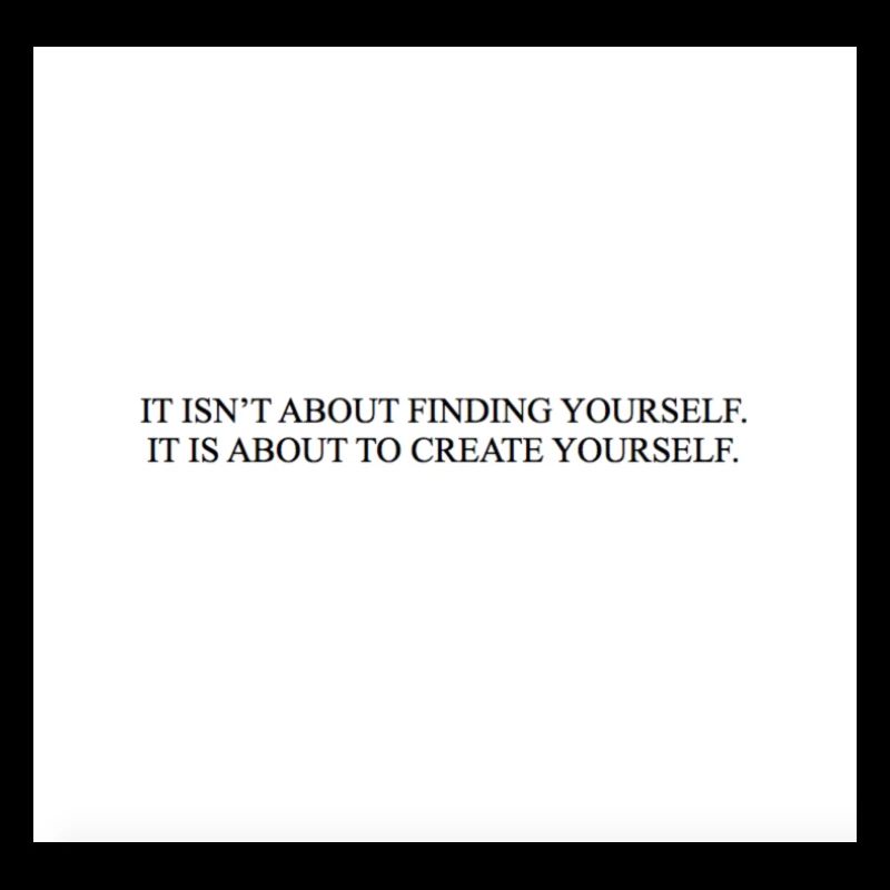 FINDING YOURSELF