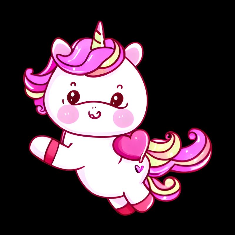 Einhorn Fabeltier Einhörner Mädchen Unicorn