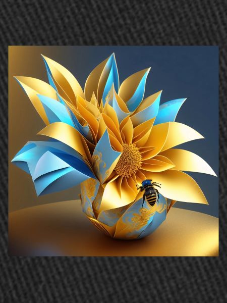 Fleur d’origami
