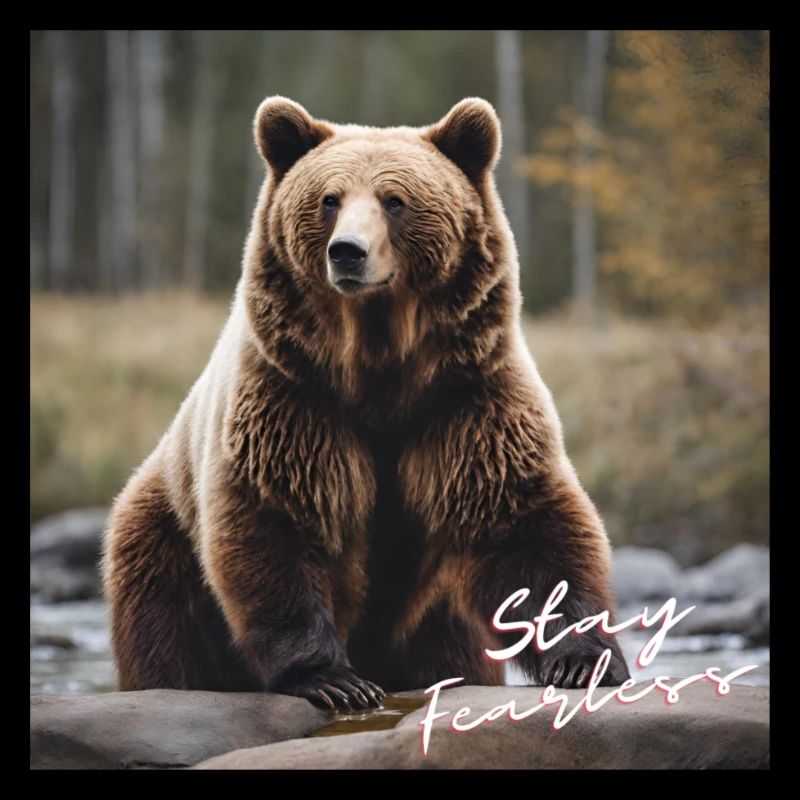 Restez sans peur - Bear Design