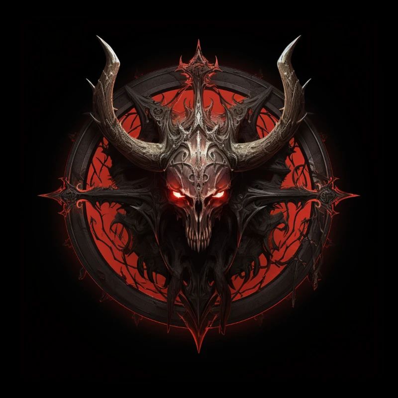 Demon Hunter 2 Glowing Eyes Devil