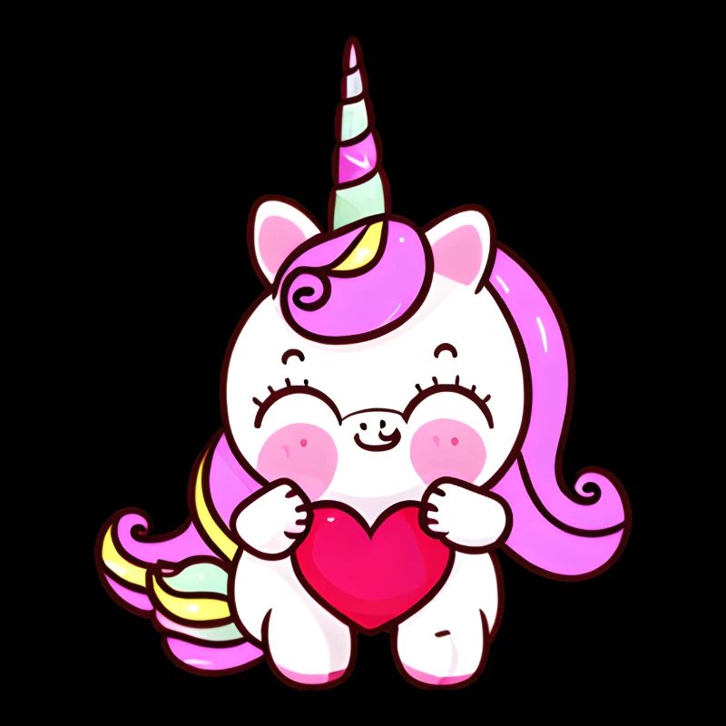 Einhorn Fabeltier Unicorn Mädchen Einhörner