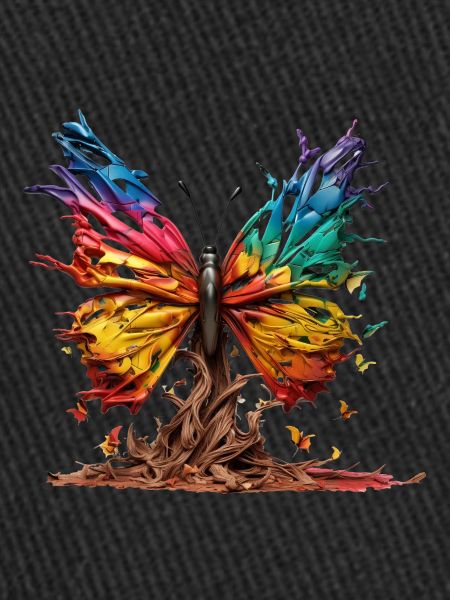 Papillon arc-en-ciel