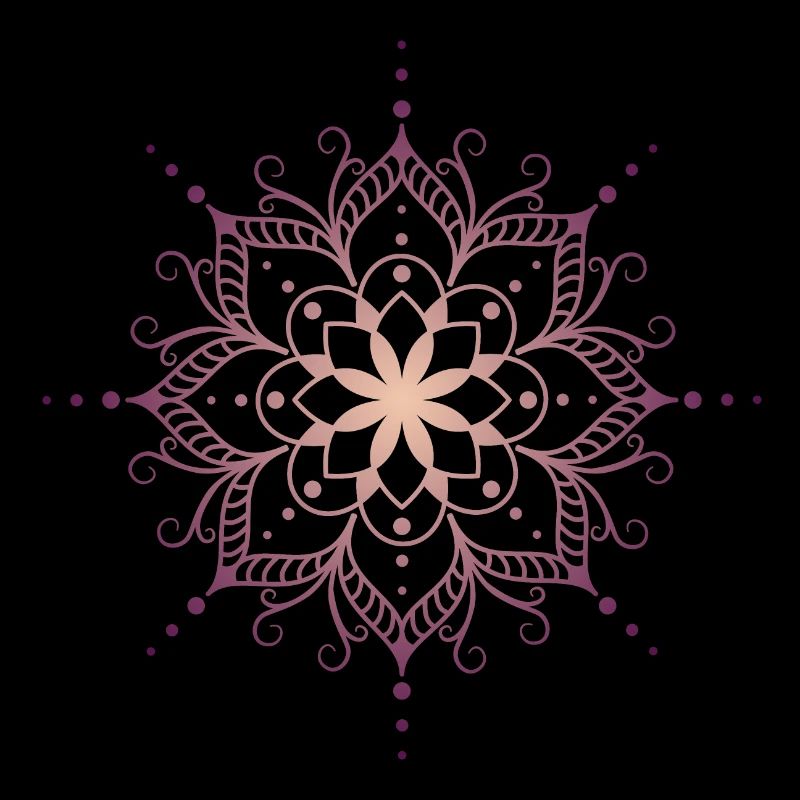 Mandala in rosa