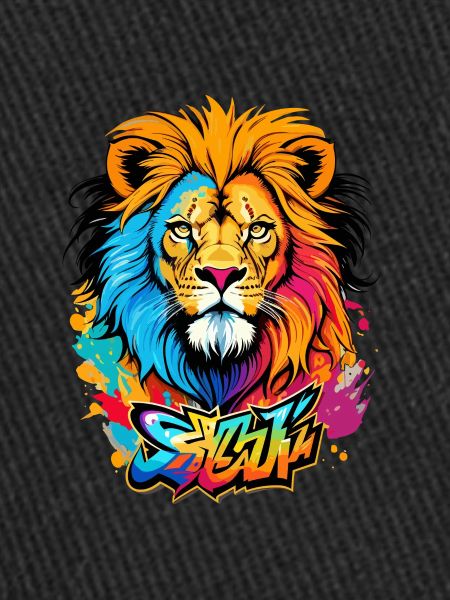 Lion graffiti