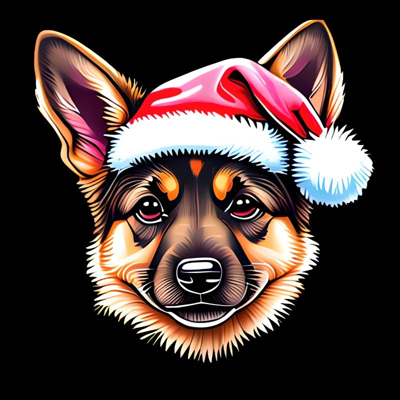 German Shepherd Christmas Dog Owner