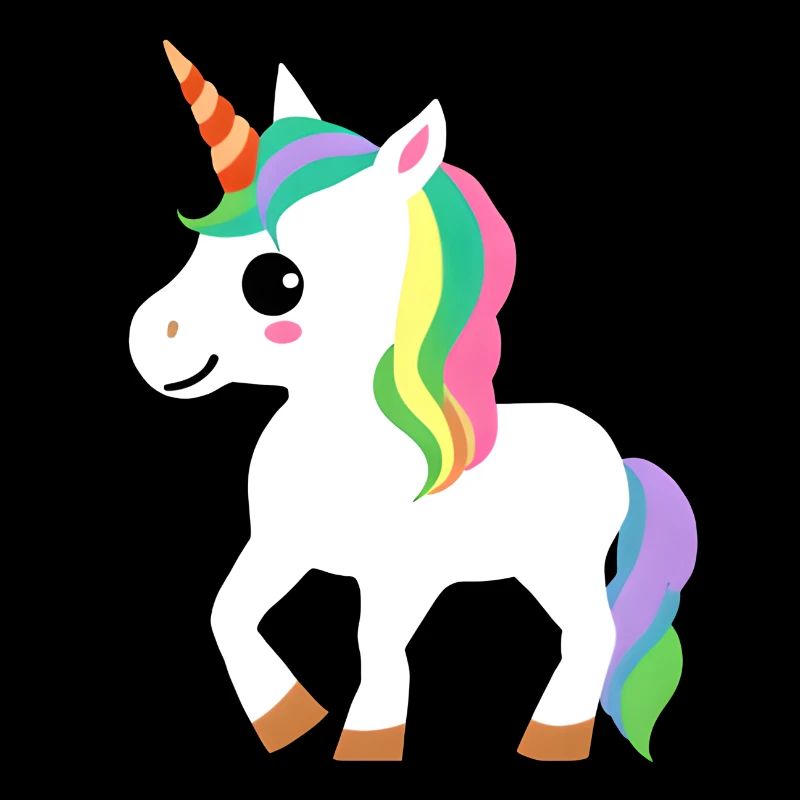 Einhorn Mädchen Einhörner Fabeltier Unicorn