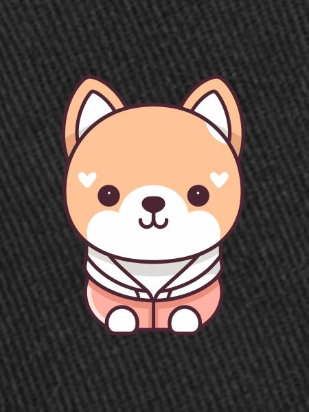 Chien - Style Kawaii