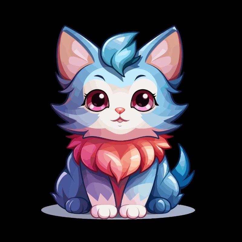 Chat - Style Kawaii