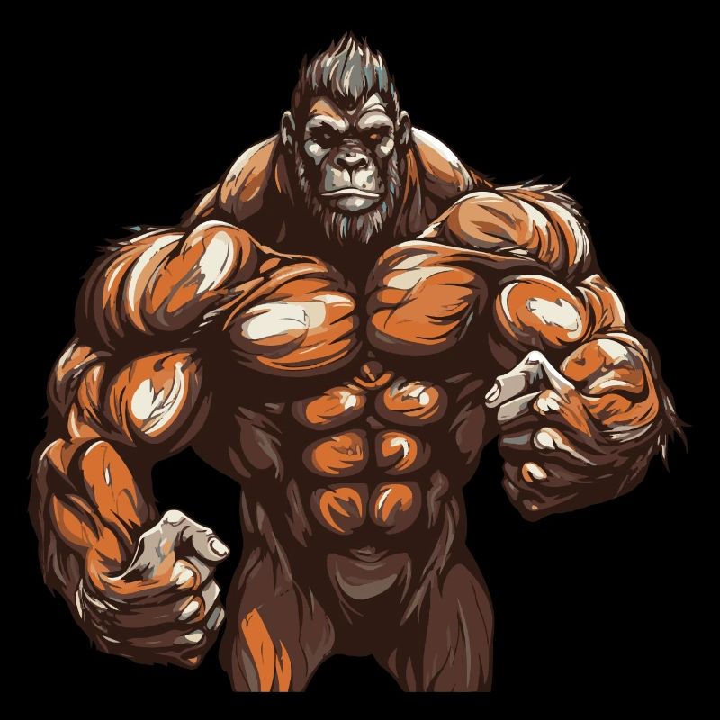 Gorille Muscles De Musculation