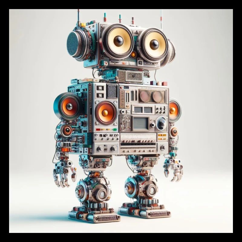Robot audio analogique