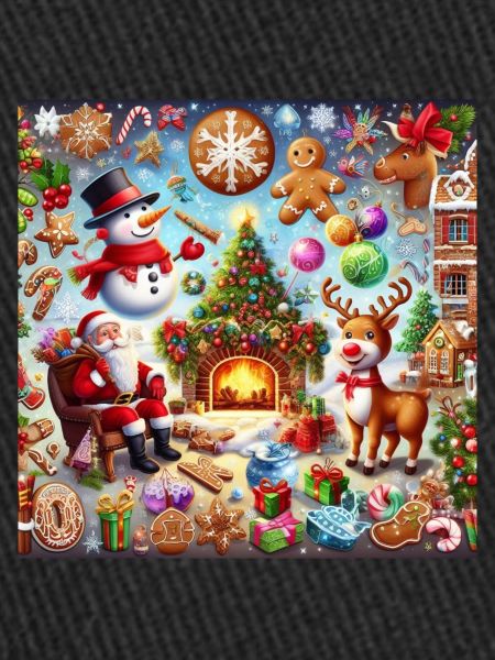 Weihnachtsmärchen-Collage