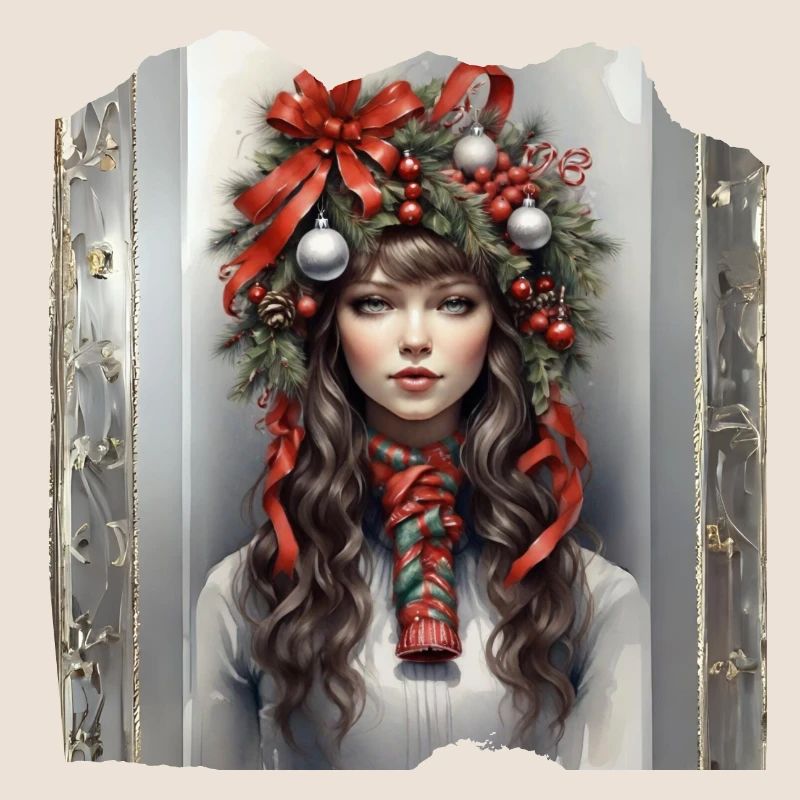 Weihnachtsmann Heiligabend Mitternachtsmesse Weihnachtsbaum Geschenke