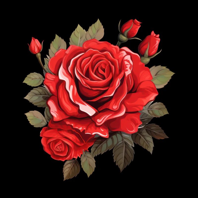 rote rose