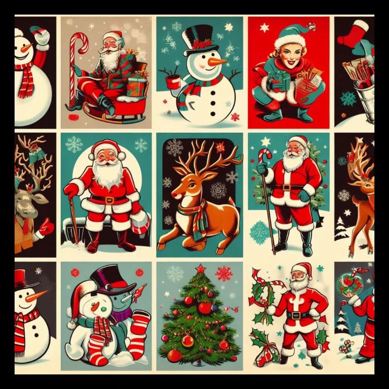 Weihnachtlicher Rahmen