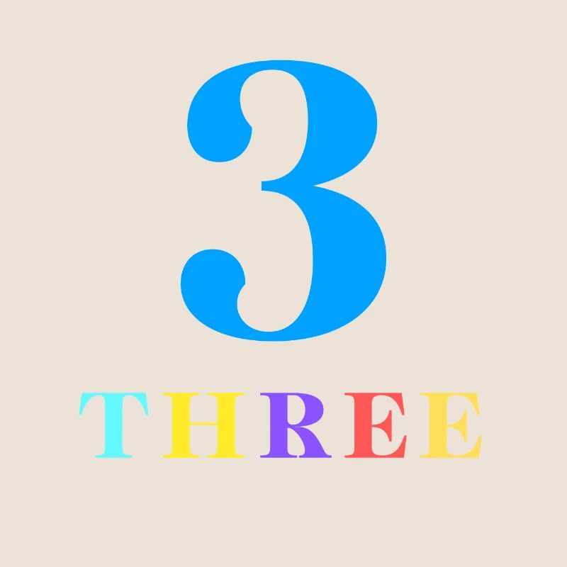 Three-3e anniversaire