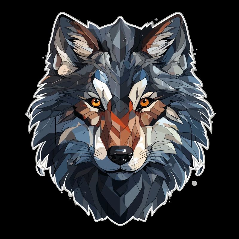 Loup - Illustration