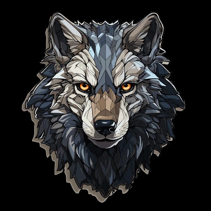 Loup - Illustration