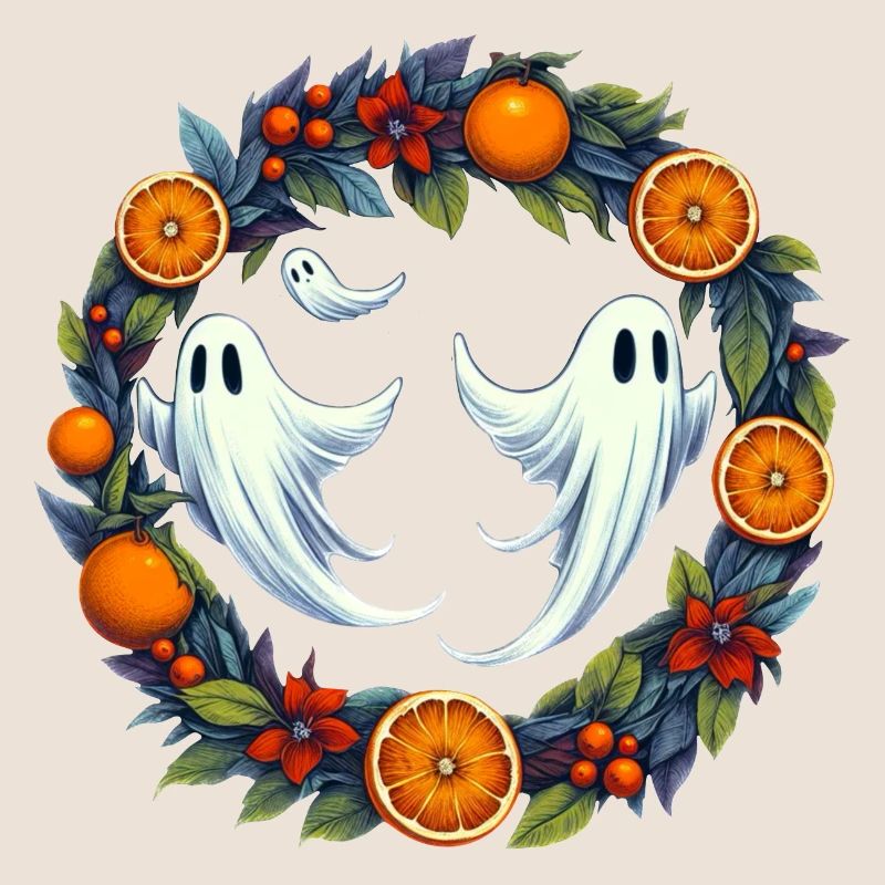 Conception de fantômes de Noël