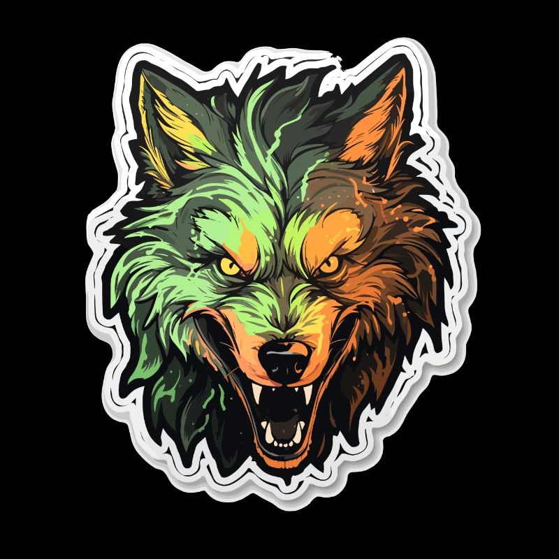 Loup - Illustration