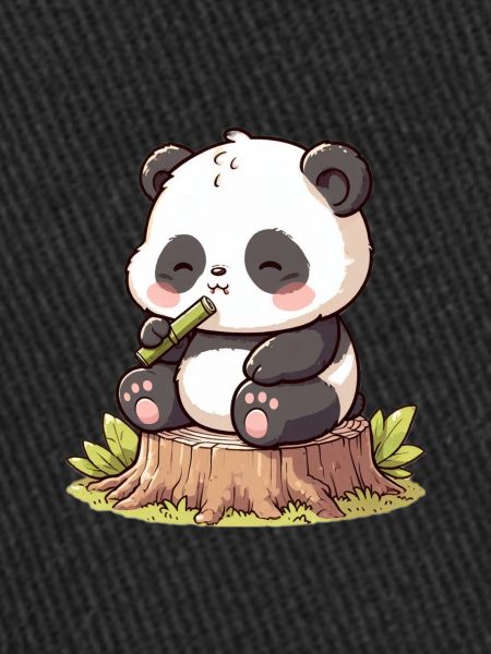 Panda mit Bambus