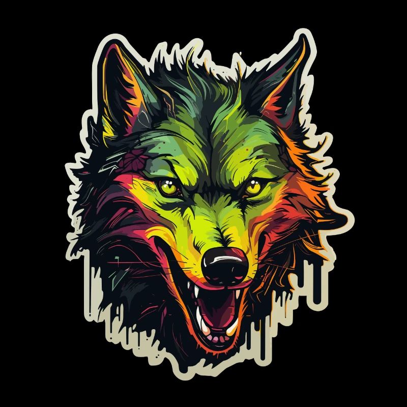 Loup - Illustration