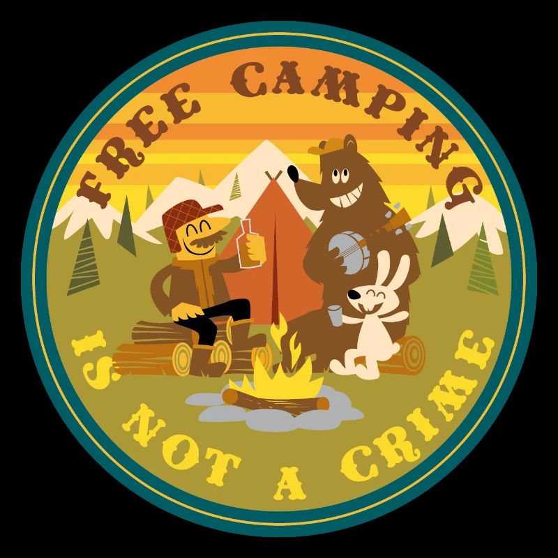 Free camping is not a crime