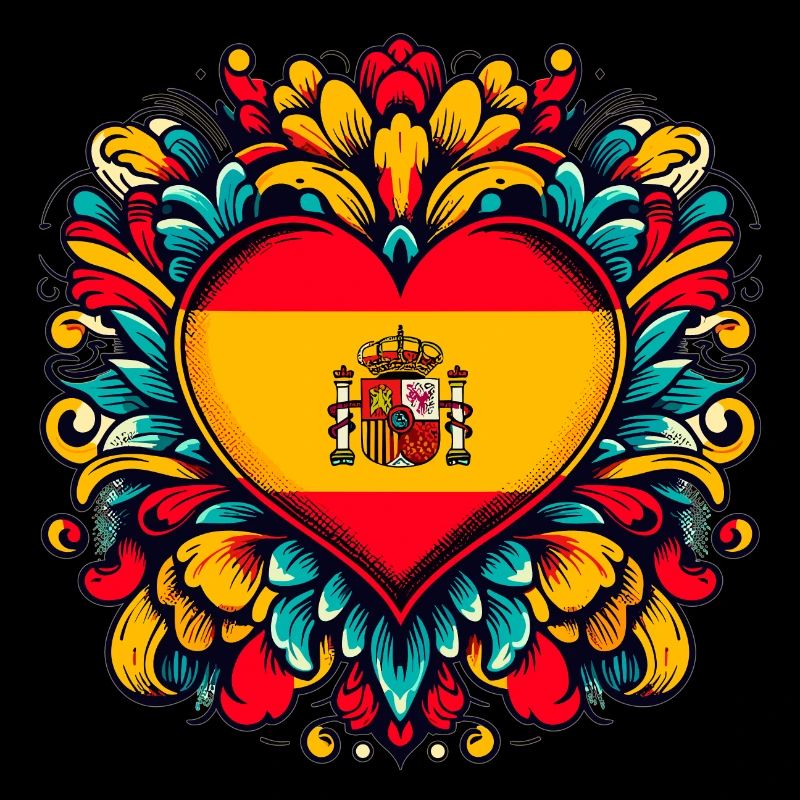 Spanisches Herz