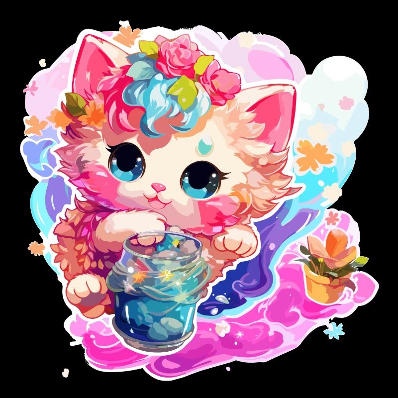 Katze - Illustration