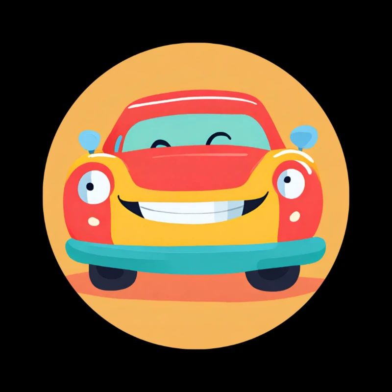 Sonnenstrahl-Auto