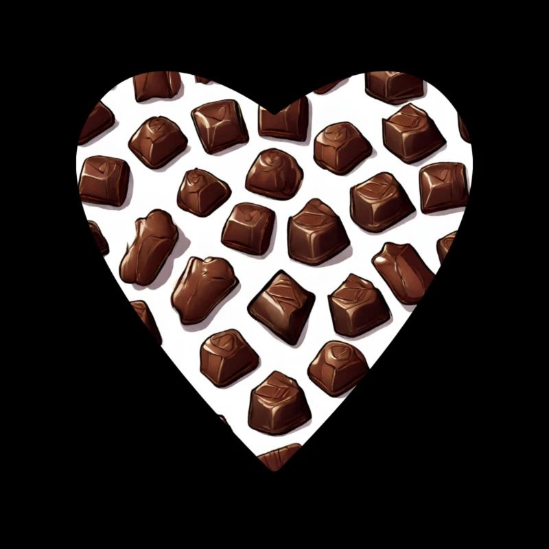 Douce Séduction Coeur en Chocolat