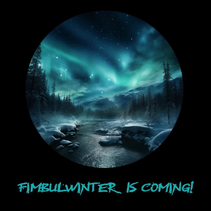 Fimbulwinter is approaching - with epic Northern Lights