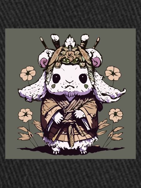 Chèvre en kimono