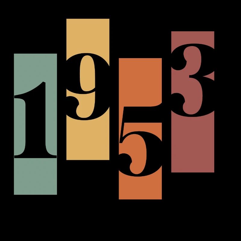 1953 Vintage Retro