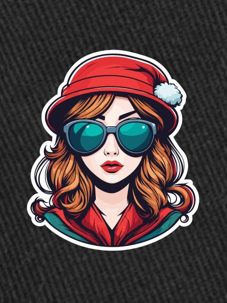 Dessin de Noël fille